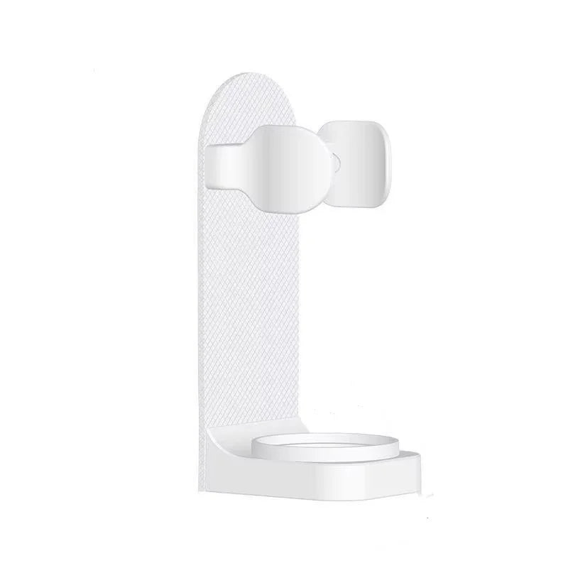 Toothbrush electronic holder, wall mounted adhesive holder, toothbrush organizer to save space and keep dry
