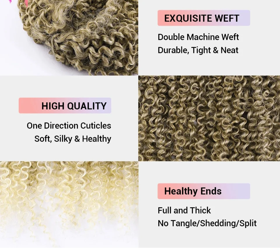 18 Inch Passion Twist Braids Crochet Hair | Afro Kinky Curly | 60 Strands