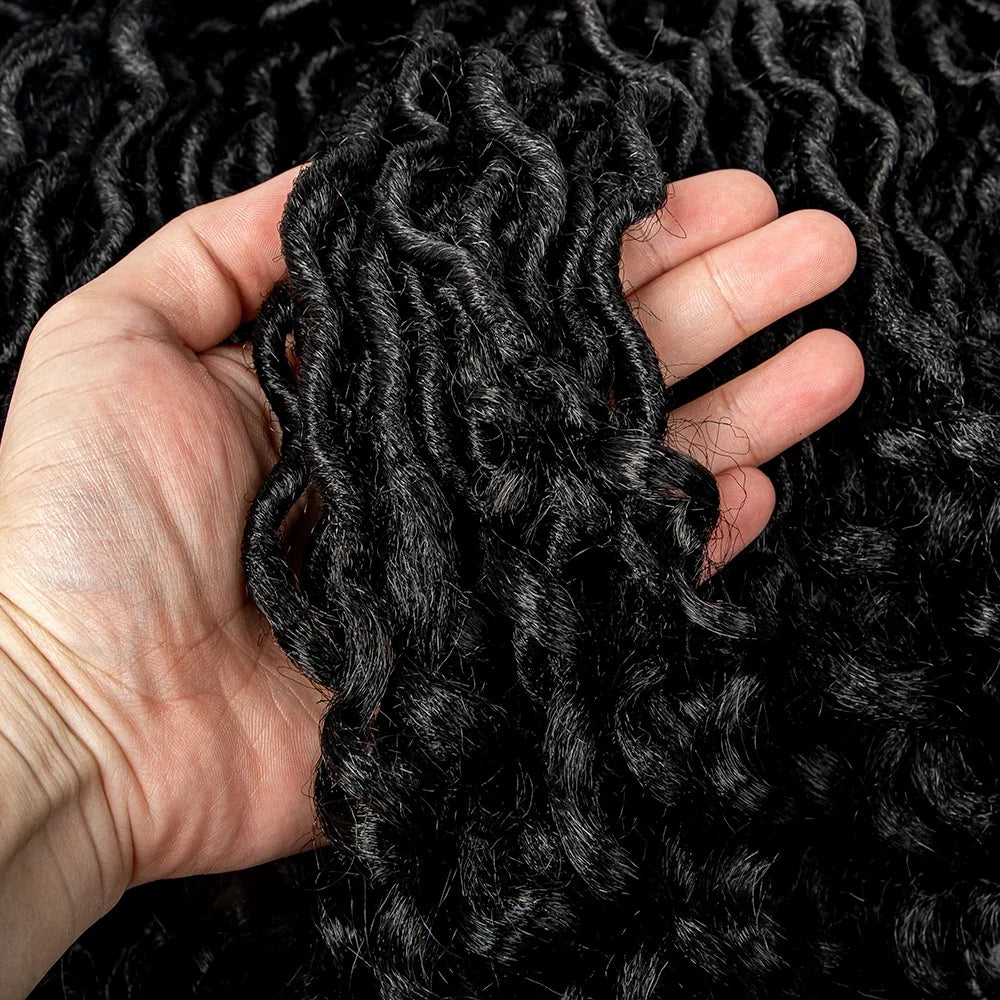 Goddess Box Braids Wig | Curly Ends | Full Lace | Crochet Hair | Black Women