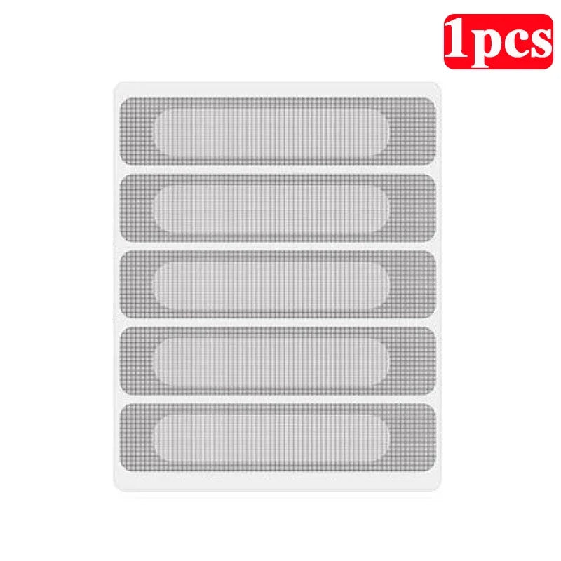 Window Screen Patch Exhaust Grille Window Door Drainage Hole Anti-mosquito Paste Mesh mosquito net mesh Invisible Repair Subsidy