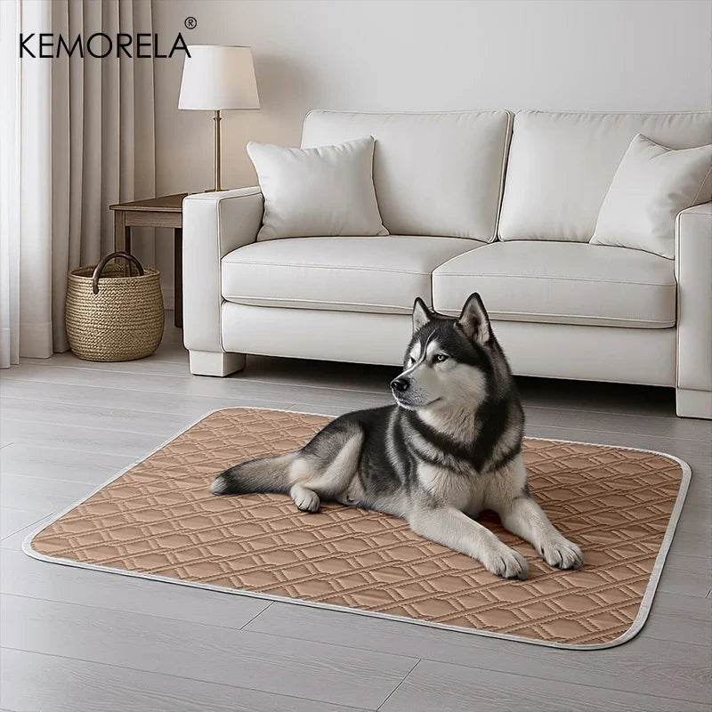 KEMORELA Dog Cat Summer Cooling Pad Mat Washable Puppy Big Dog Ice Gel Bed Mattress Cool Mascotas Cushion Blanket Pet supplies
