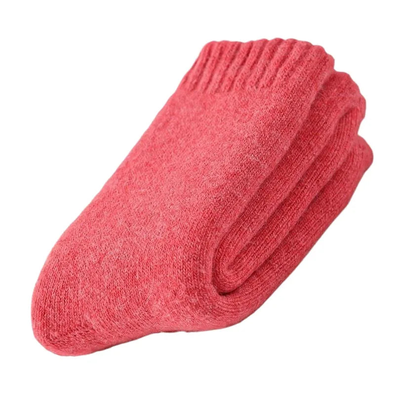 2026 New Winter Super Thicker Warm Socks Wool Male Men Women Socks Solid Socks Merino Wool Socks Against Cold Snow Terry Socks