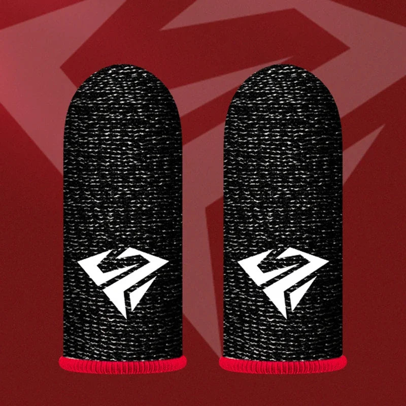 Hot Sales Game Fingertip Gloves Sweatproof Anti-slip Gamer Thimbles Touch Screen Finger Sleeve Breathable Fingertip Parts