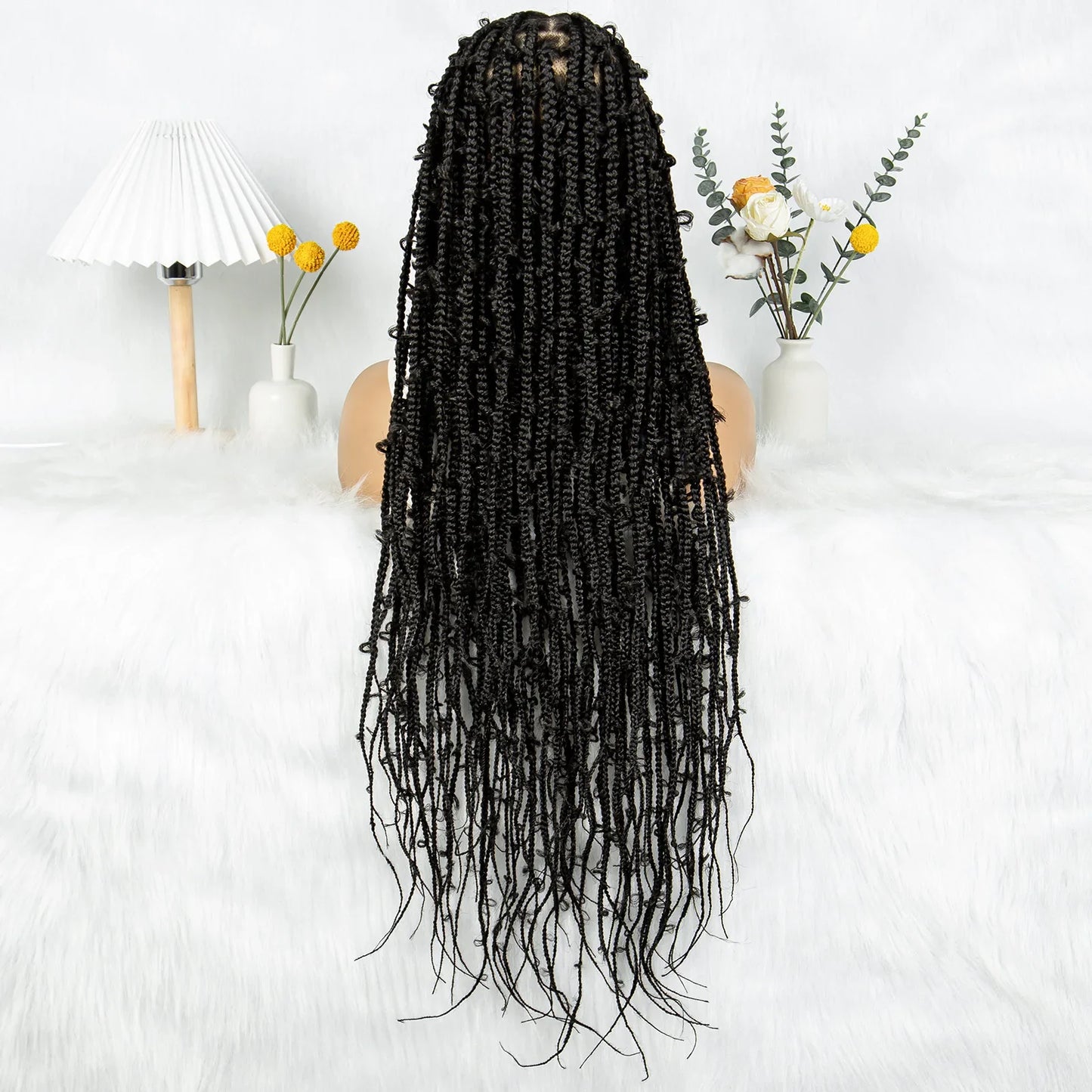 KIMA 34" Long Goddess Knotless Butterfly Braids Wig | Full Lace