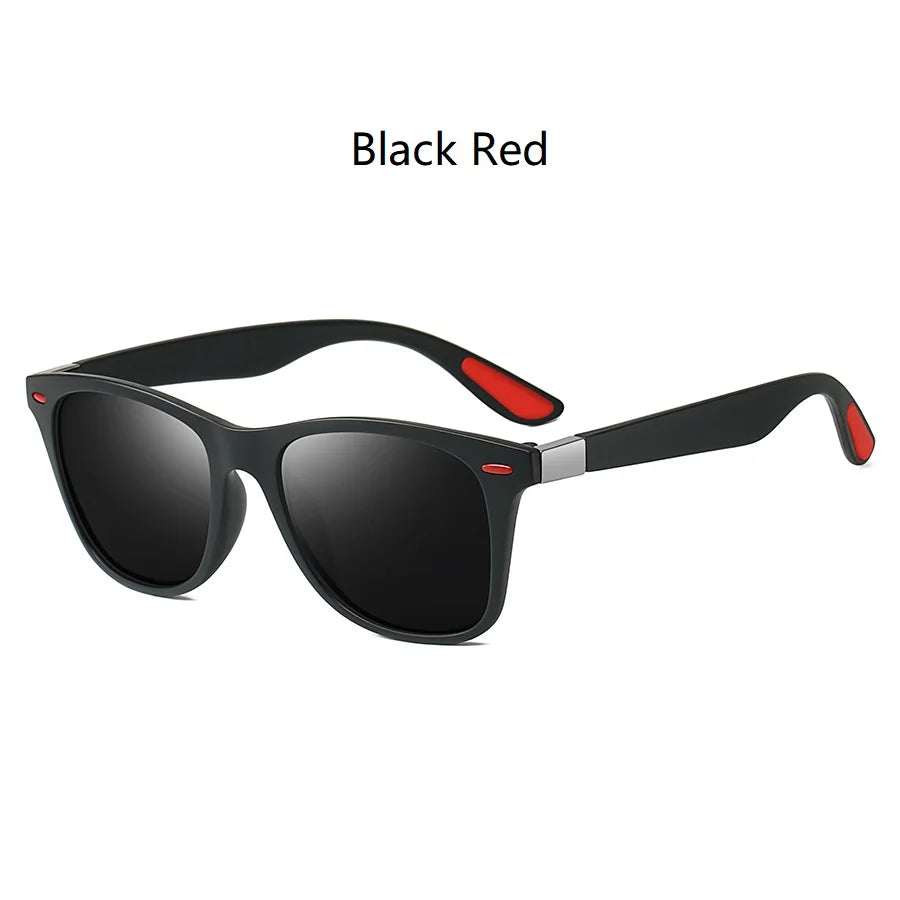 1-2-3PCS Fashion Vintage Square Unisex Driving Fishing Sunglasses Men Women Luxury Brand Designer Sun Glasses Anti-Glare Eyewear