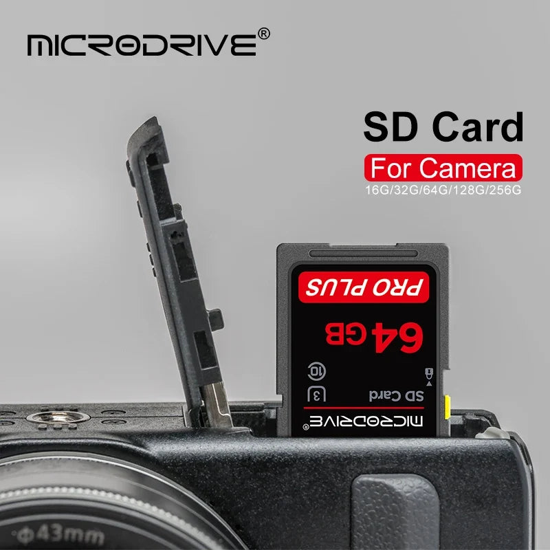 High Speed Class 10 SD Card 16GB 32GB 64GB 128GB 256GB Carte SD Memory Card Flash USB Stick SDCards For Camera
