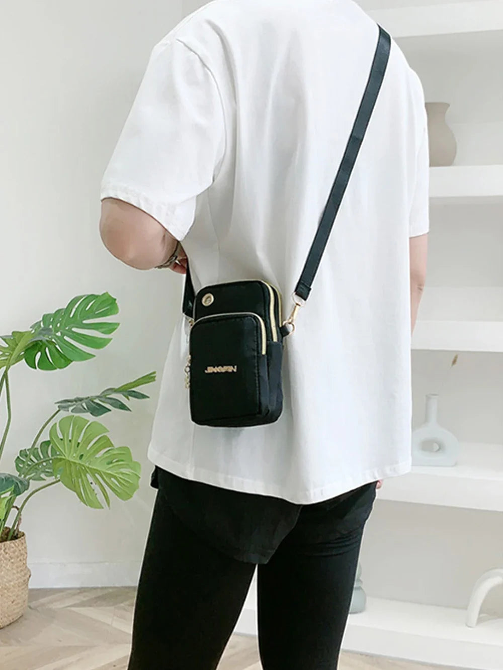 New Fashion Women's Mobile Phone Bag | Mommy Coin Bag & Neck Hanging Running Cover (Casual Crossbody Mini Bag)