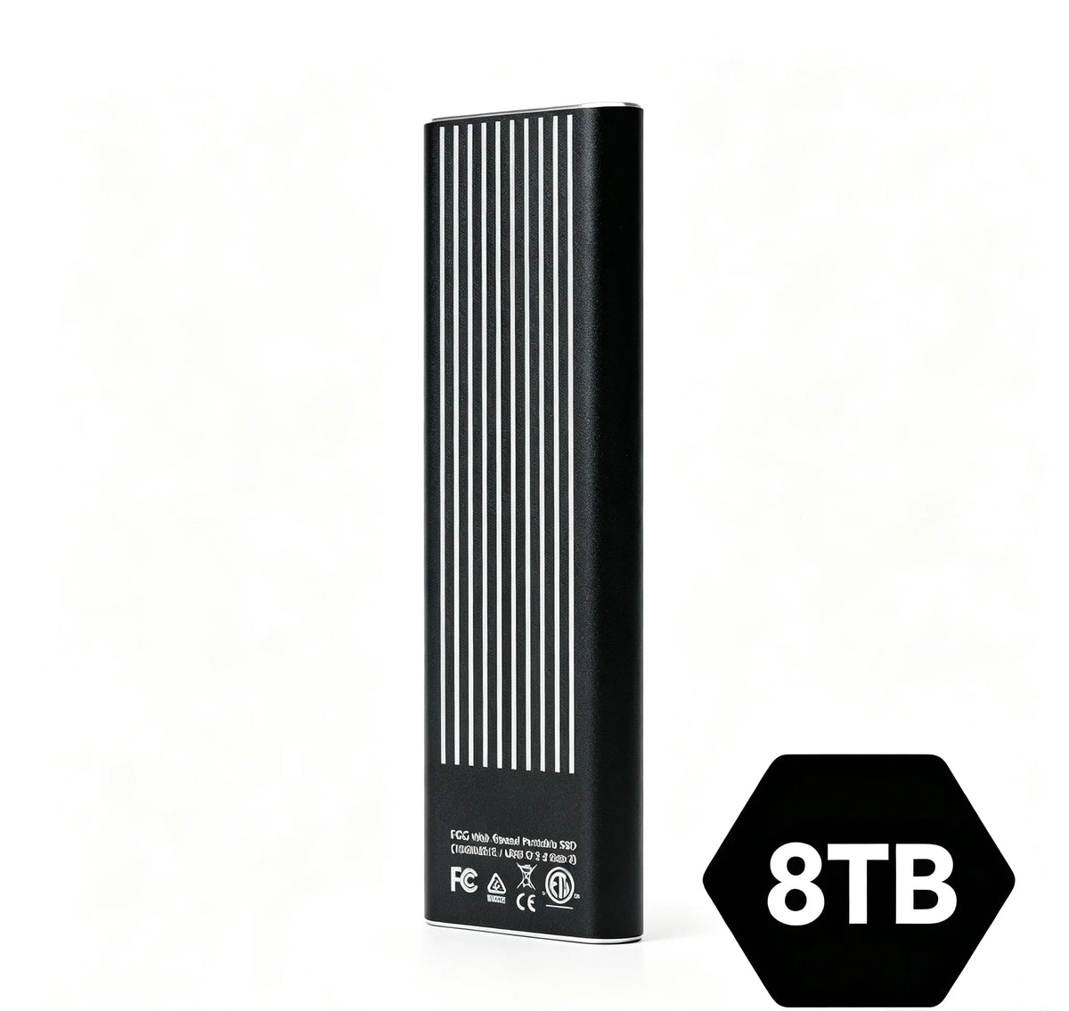 Portable External SSD USB3.2, High Speed 1TB-16TB Solid State Drive, Lightweight Pocket Design for Laptop, Desktop, Mac & Phone