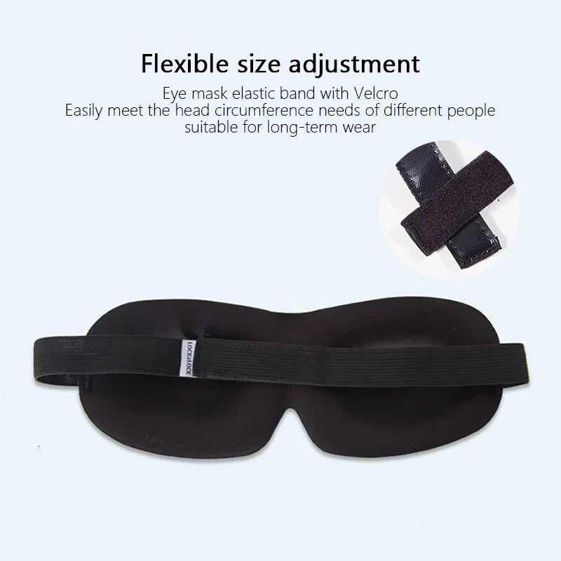3D Sleep Mask Eye Mask for Travel Yoga Nap Lightweight Breathable Eye Cover Night Sleep Block Out Light Eyepatch for Women Men