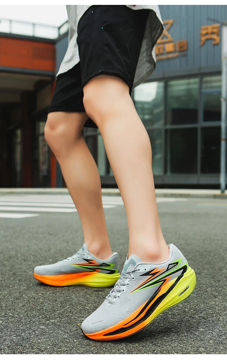 2026 Marathon Sneakers Athletic Men Shoes Carbon Board Comfortable High Quality Sports Nonskid Running Shoes Women Air Cushion