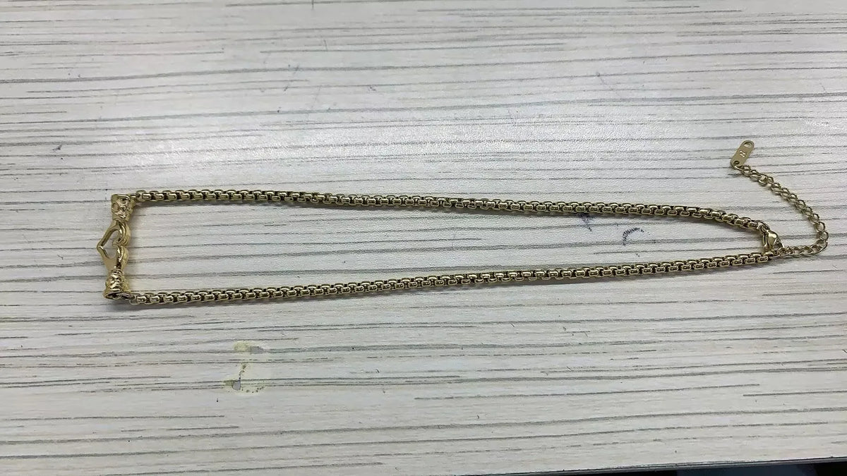 Stainless Steel Creative Steel Ball Chain Necklace
