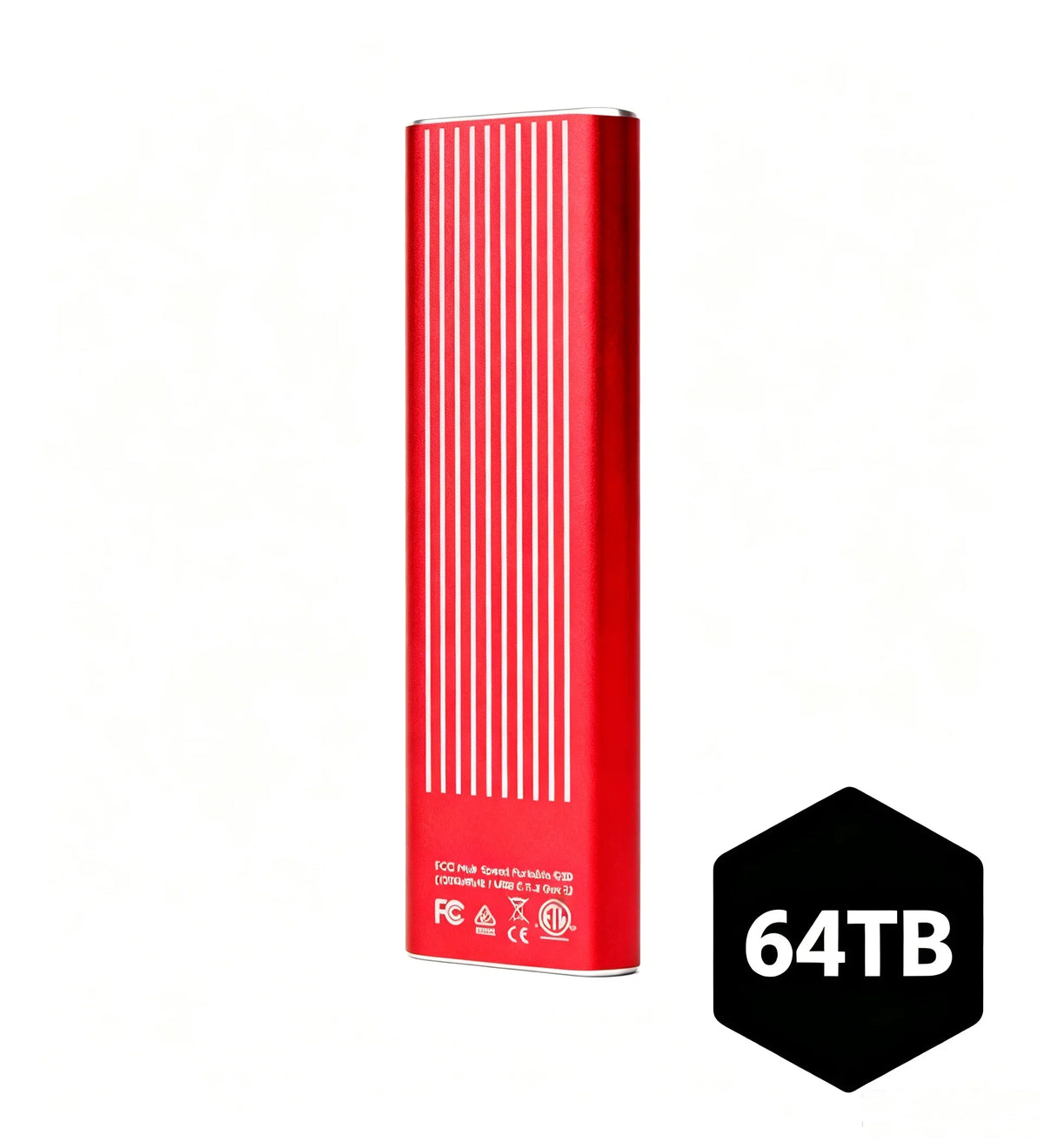 Portable External SSD USB3.2, High Speed 1TB-16TB Solid State Drive, Lightweight Pocket Design for Laptop, Desktop, Mac & Phone