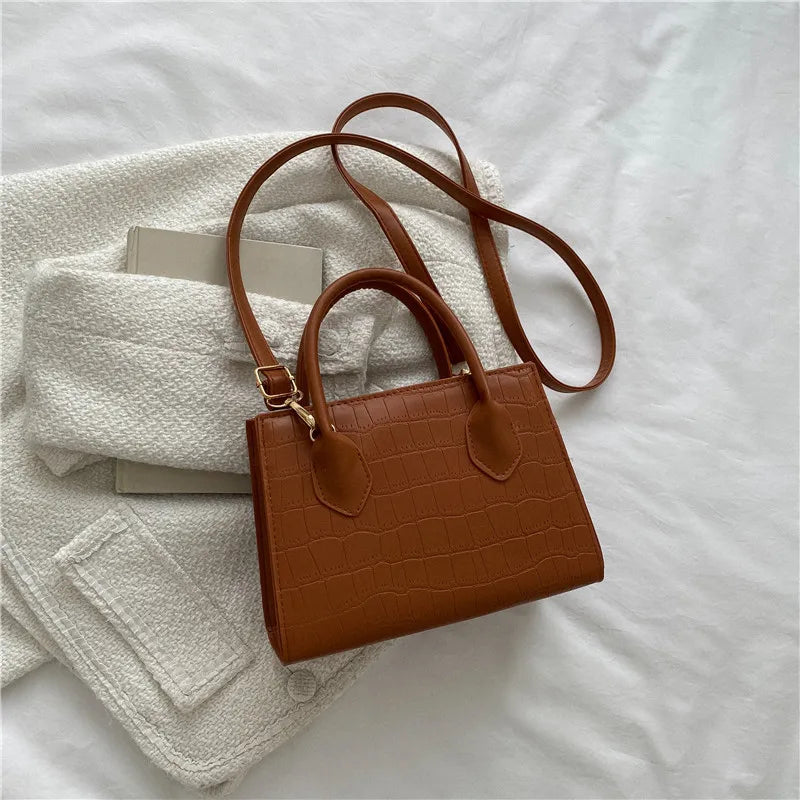 New Square Crossbody Bags for Women | Fashion Handbags & Purses & Ladies Shoulder Bag (Small Top Handle Bags)