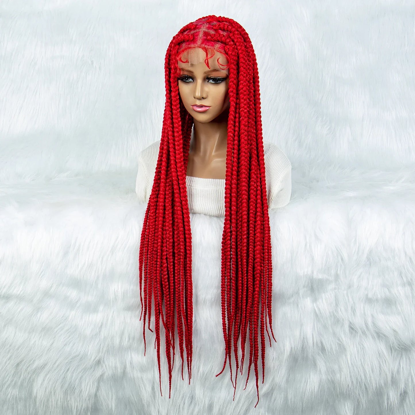 KIMA Colorful Braided Wig | Full Lace | Butterfly Locs & Dreadlocks Options