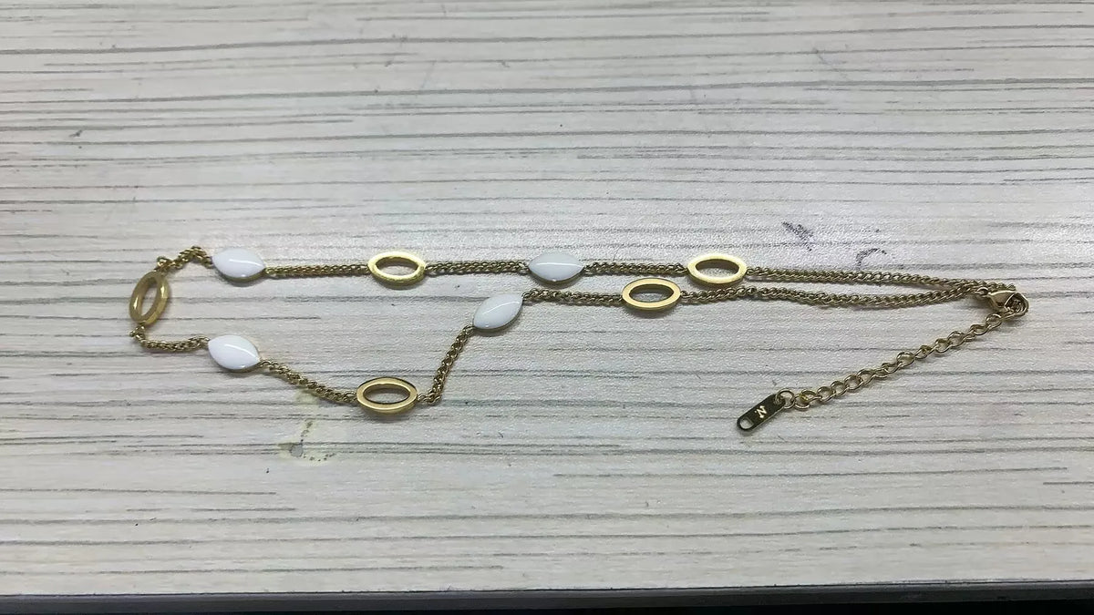 Stainless Steel Creative Steel Ball Chain Necklace