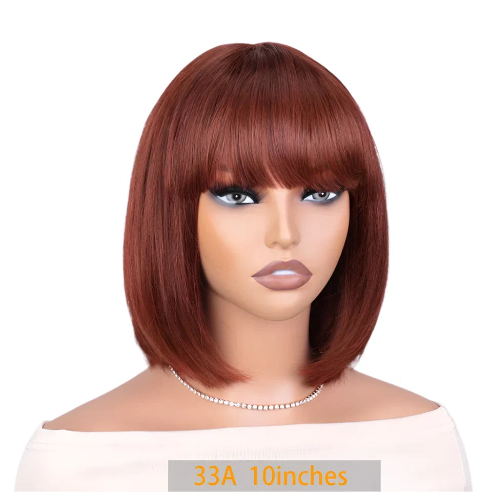 Rebecca Ombre Blonde Brown Bob Wig | 3x1 Part Lace Human Hair