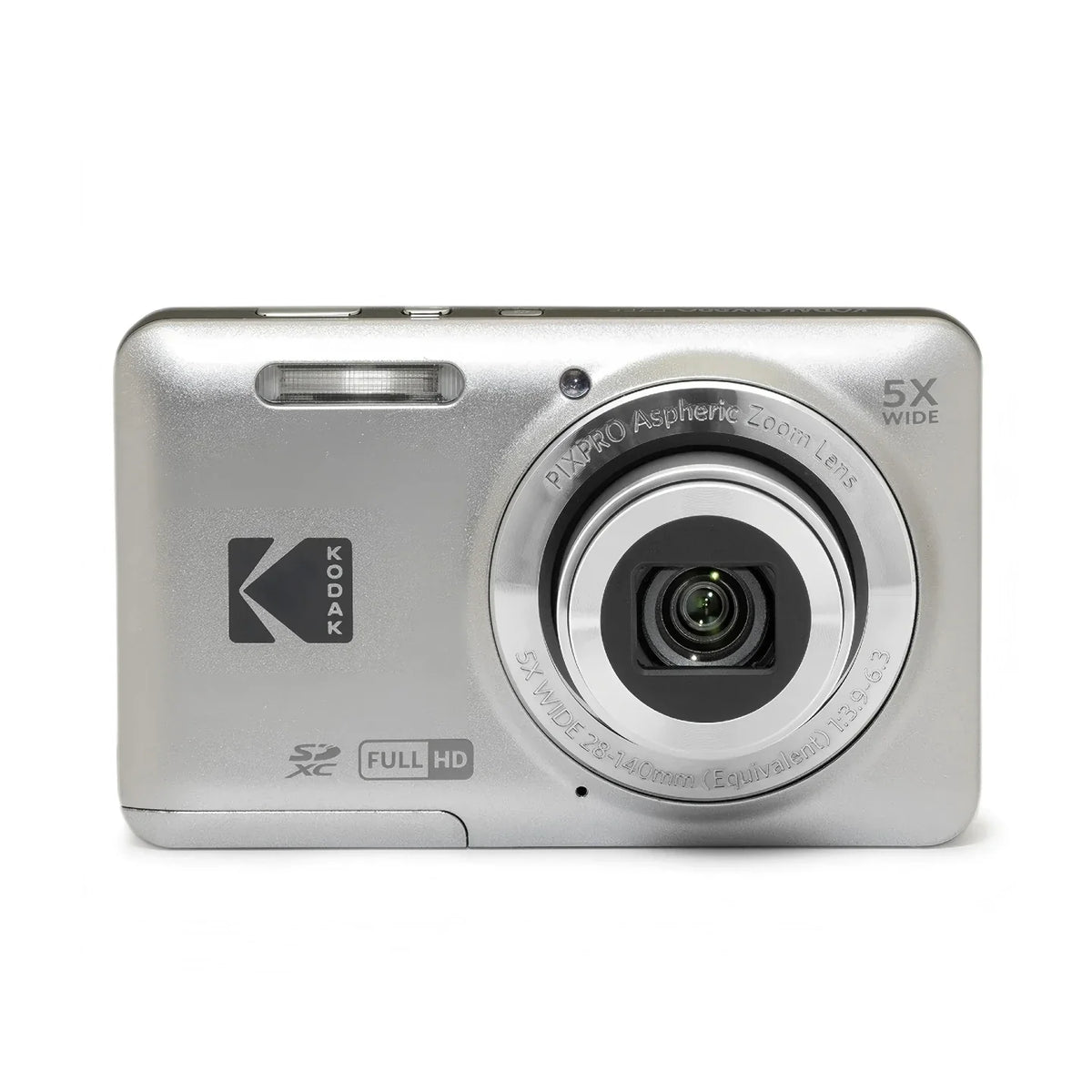 KODAK PIXPRO FZ55-RD 16MP Digital Camera 5X Optical Zoom 28mm Wide Angle 1080P Full HD Video 2.7" LCD Vlogging Camera