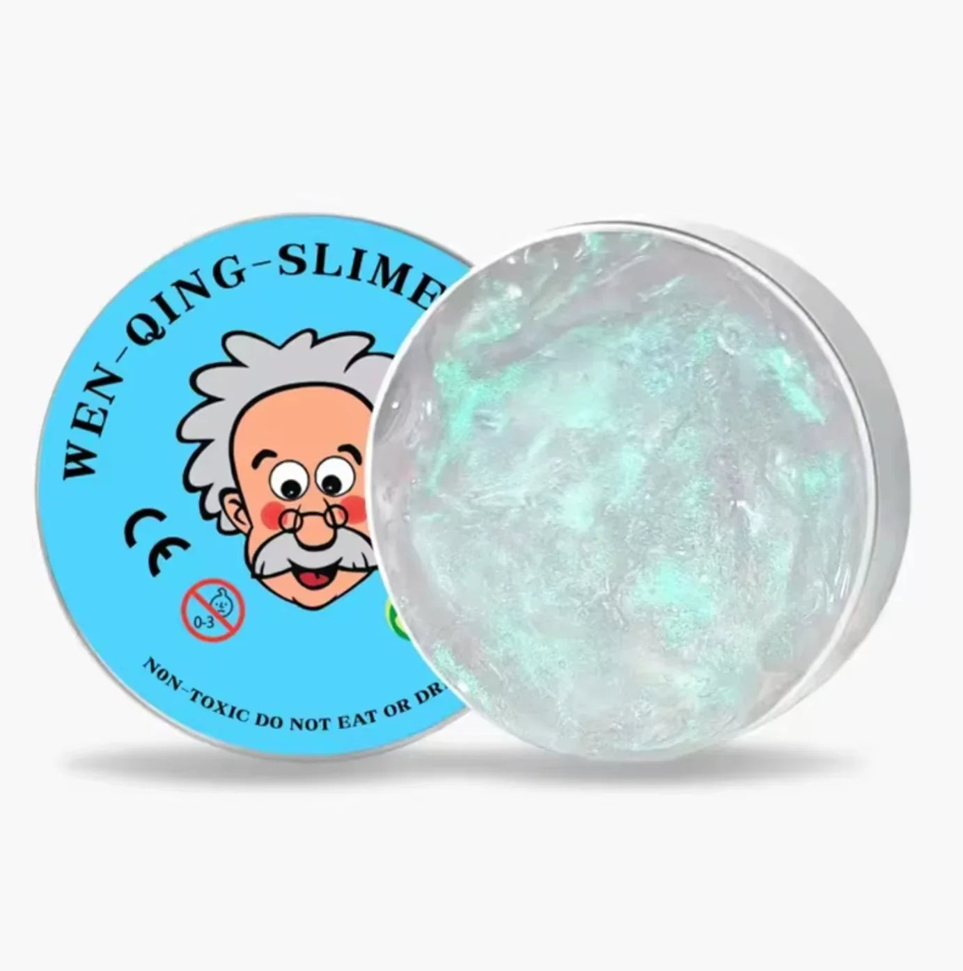 9E-Colorful Non-Newtonian Liquid Decompression Toys Children Transparent Elastic Modeling Compound Non Toxic Creative Crafts