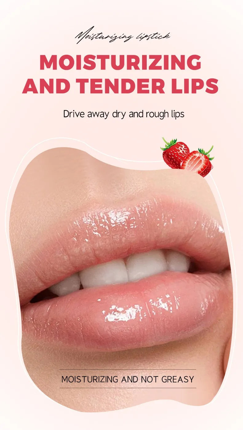 6 Kinds of Fruity Lip Balm Moisturizing Hydrating Long Lasting Lip Lotion Lightening Lip Lines Lips Mask Care Lips Lipstick Balm