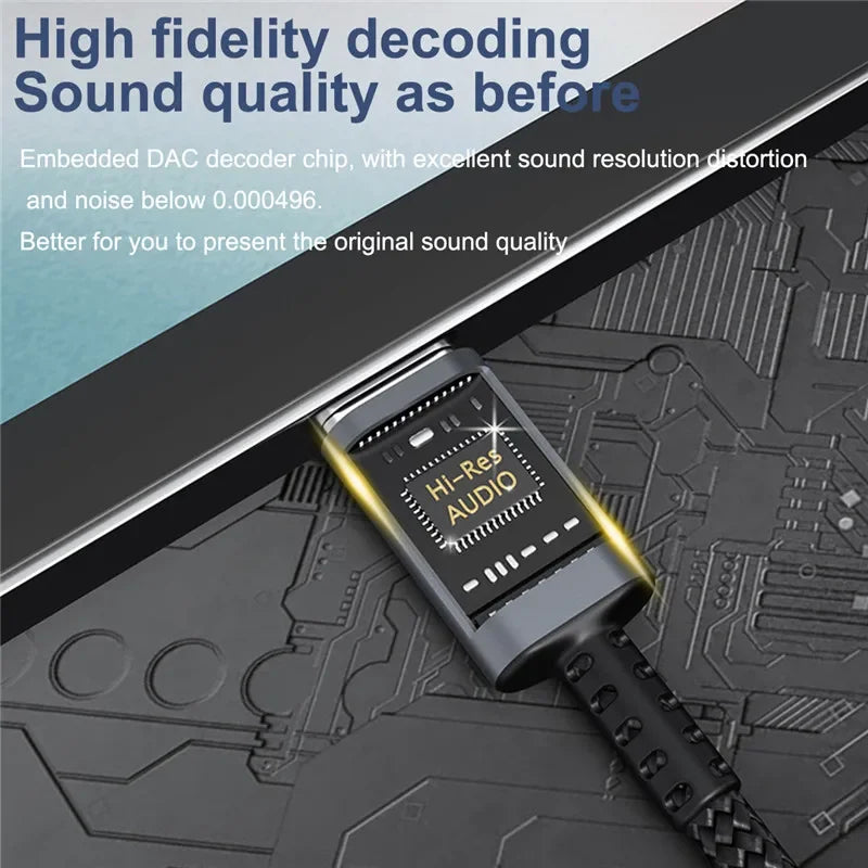 Type C To 3.5mm Aux Adapter USB Type-c 3 5 Jack Audio Cable Earphone Converter for Sumsang Xiaomi Redmi Poco LG Huawei OnePlus