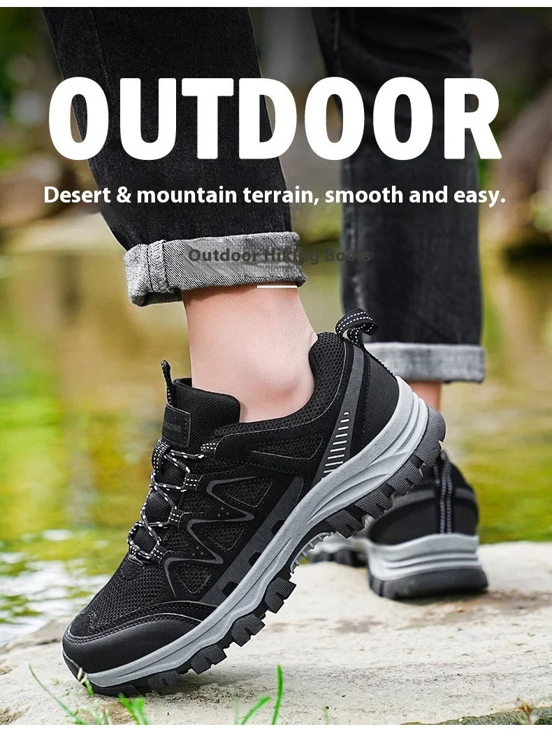 Men'S Hiking Shoes Sports Shoes Classic Design Outdoor Hiking Breathable Lightweight Sports Shoes Autumn New Items 39-48