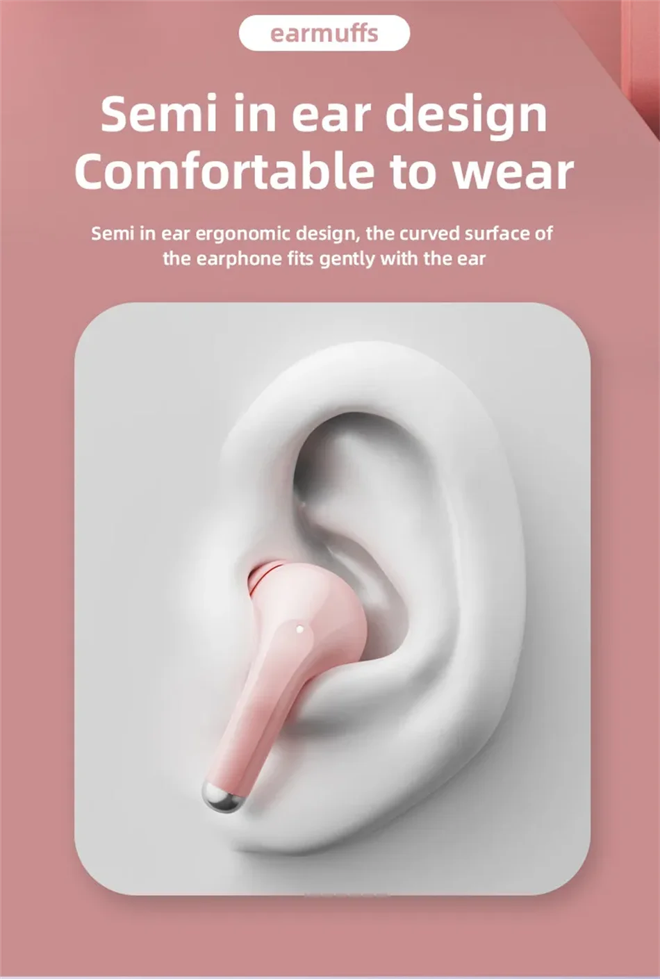 Lenovo LP40 Pro TWS Bluetooth 5.4 Wireless Headphones HiFi Stereo Earphones Gaming Sports Touch Control HD Call With Mic Earbuds