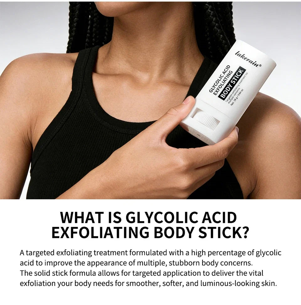 Glycolic Acid Exfoliating Body Stick Multiple Concerns Delivers Deep Effective Exfoliation Nourishing Moisture Deep Hydration