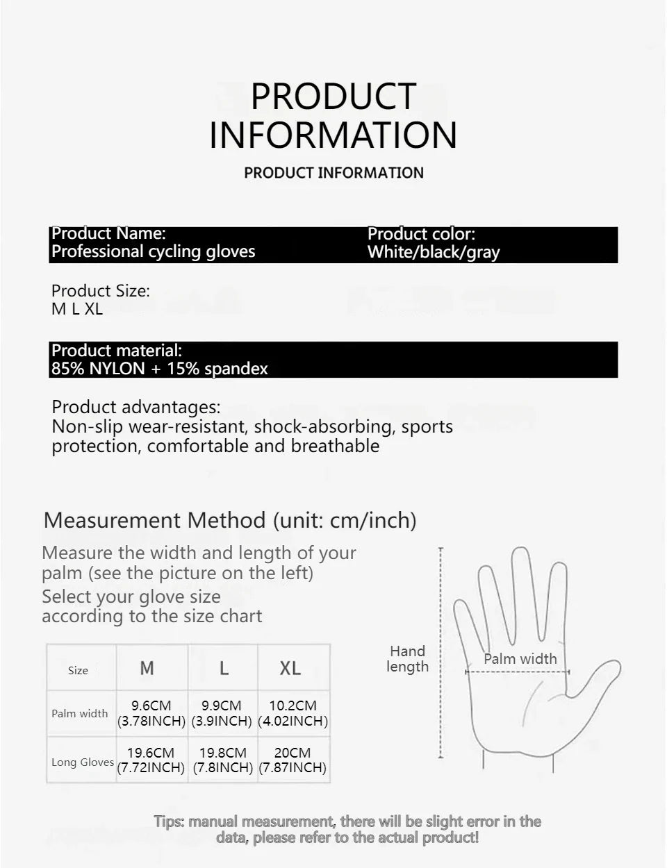 GTUBIKE Summer Breathable Half Finger Cycling Gloves Ultralight Road Bike Gloves Anti-Slip Silicone Pad Cooling Sport Gear
