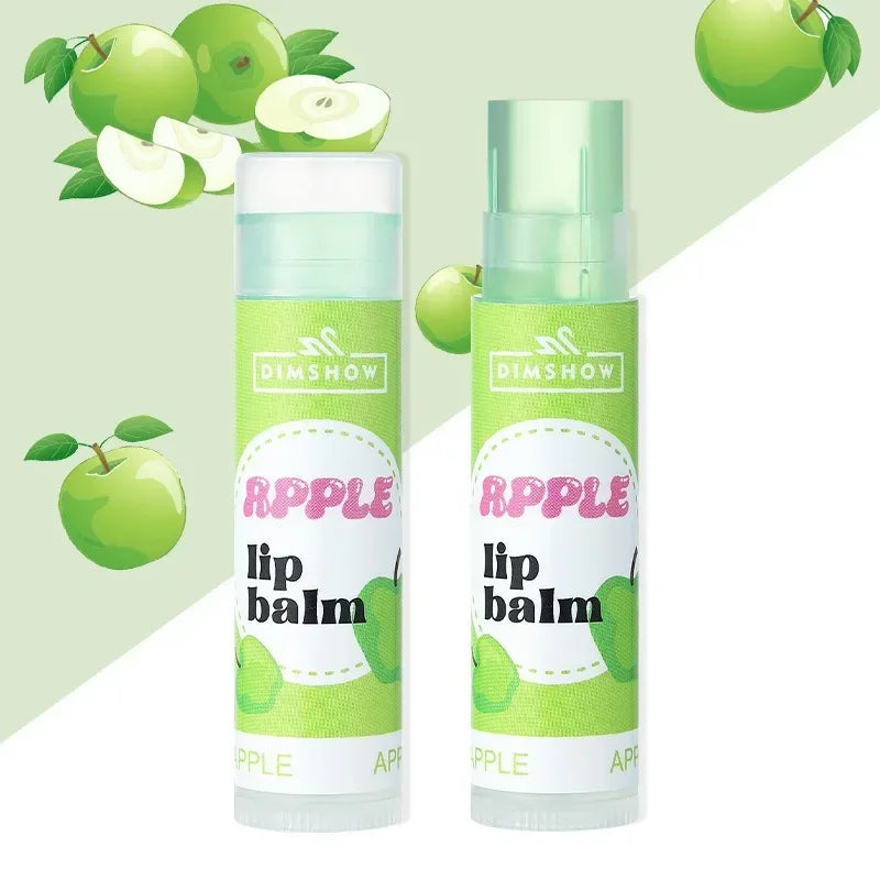 6 Kinds of Fruity Lip Balm Moisturizing Hydrating Long Lasting Lip Lotion Lightening Lip Lines Lips Mask Care Lips Lipstick Balm