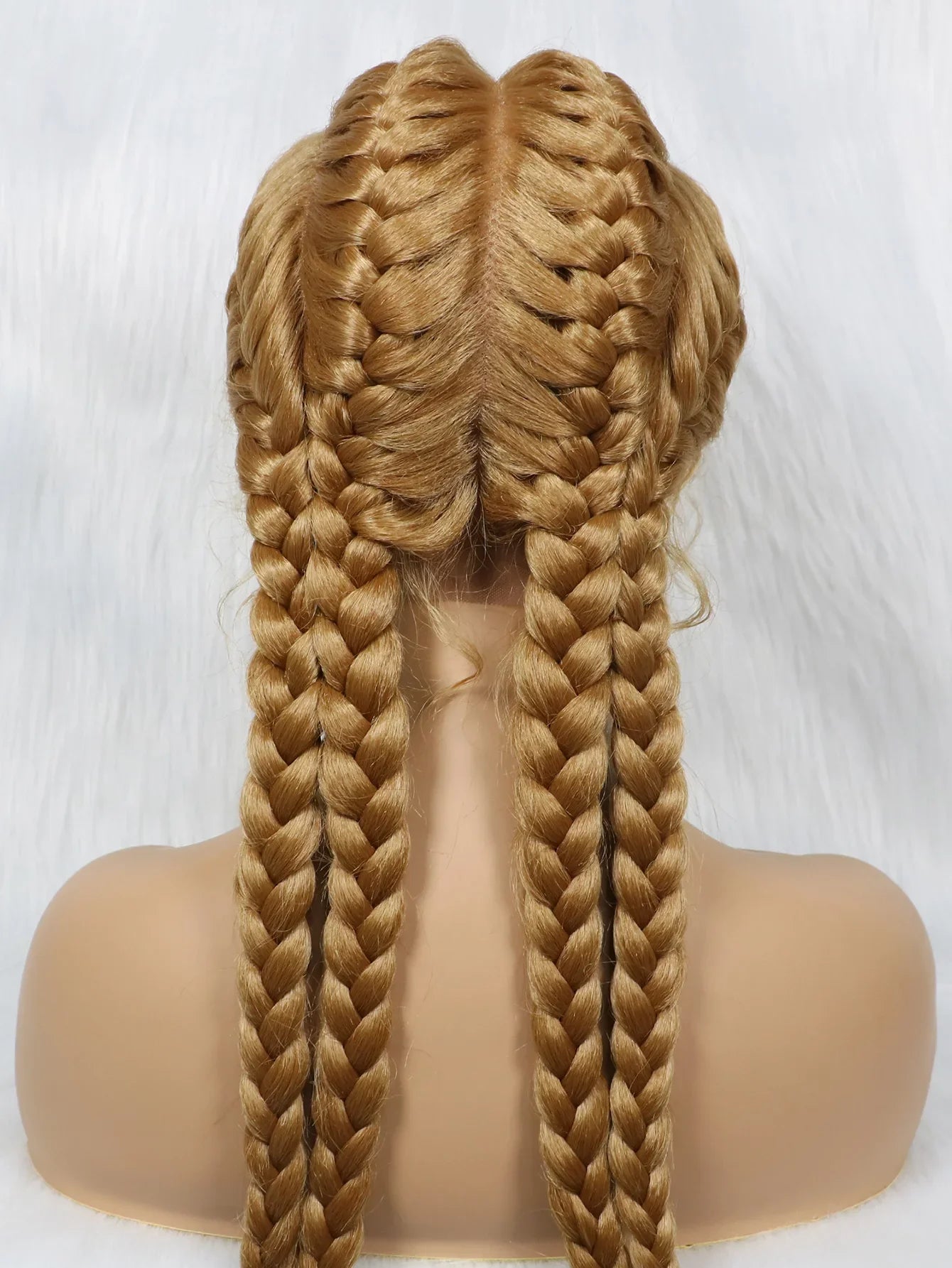 KIMA New Arrival 26" Braided Wig | Lace Front with Baby Hair