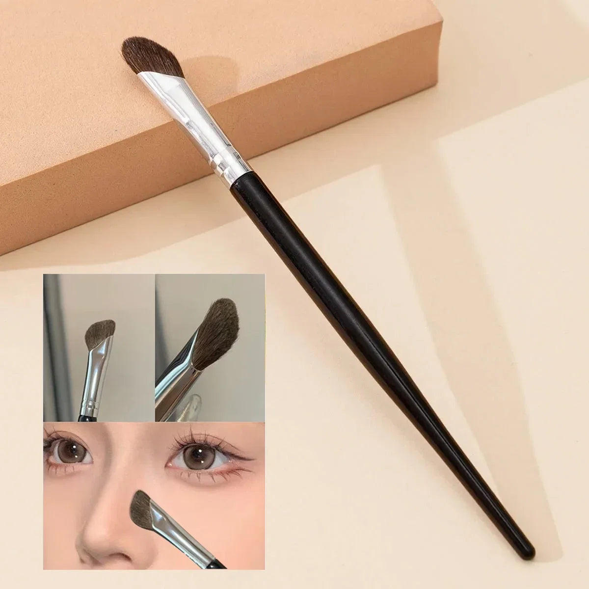 3D Nose Shadow Brush Facial Contour Makeup Brush Soft head blush Highlight Korean cosmetics female facial beauty tools.