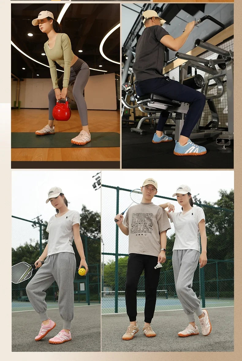 2026 New Men's Wide Shoes, Women's Outdoor Lightweight Running Sports Shoes,Scattered Soft Loose Minimalist Fashion Casual Shoes