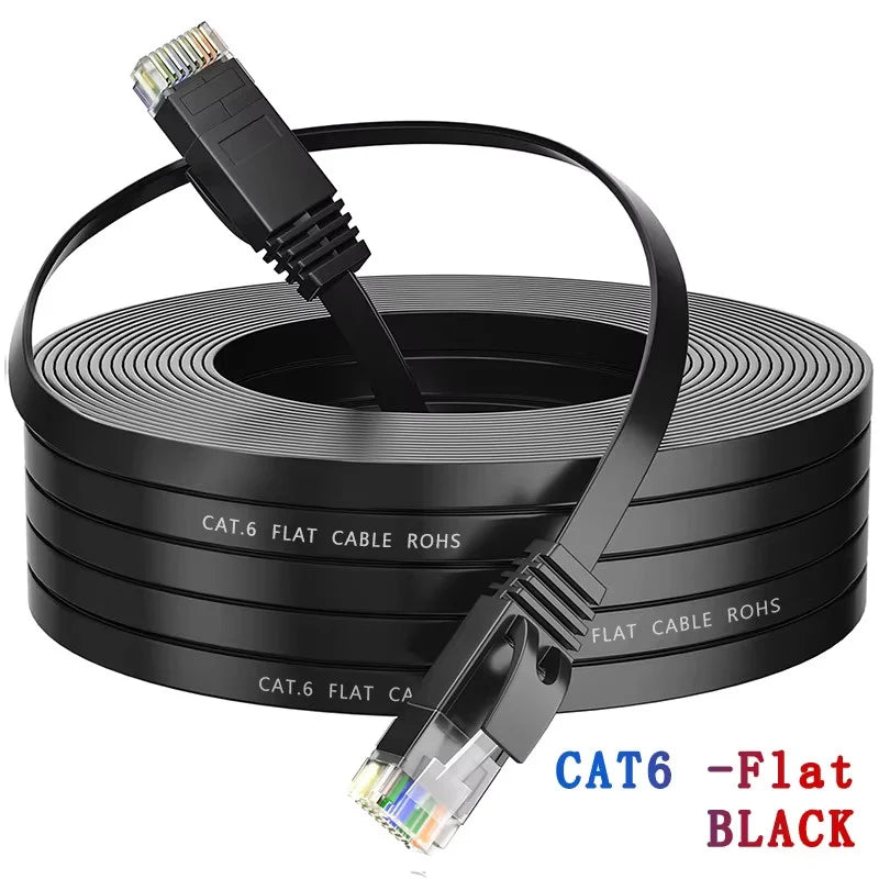 Cat 6 Ethernet Cable LAN Network Cord,Internet, Network Cable - Supports Cat6 Network Standar Gigabit high-speed Network Cable