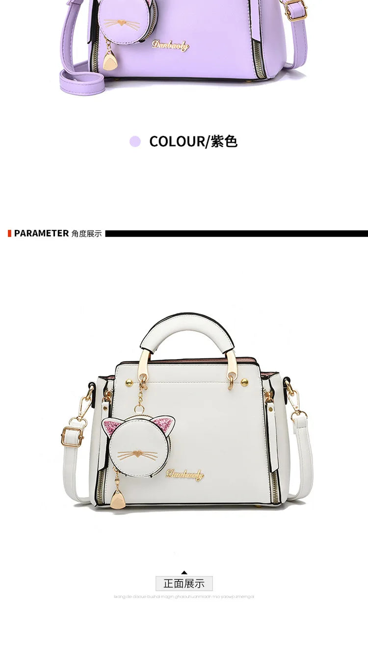 Summer New Women's Bag | Large Capacity Simple Shoulder Bag & New Handbag with Wallet (Crossbody Small Bag Bolso Mujer)