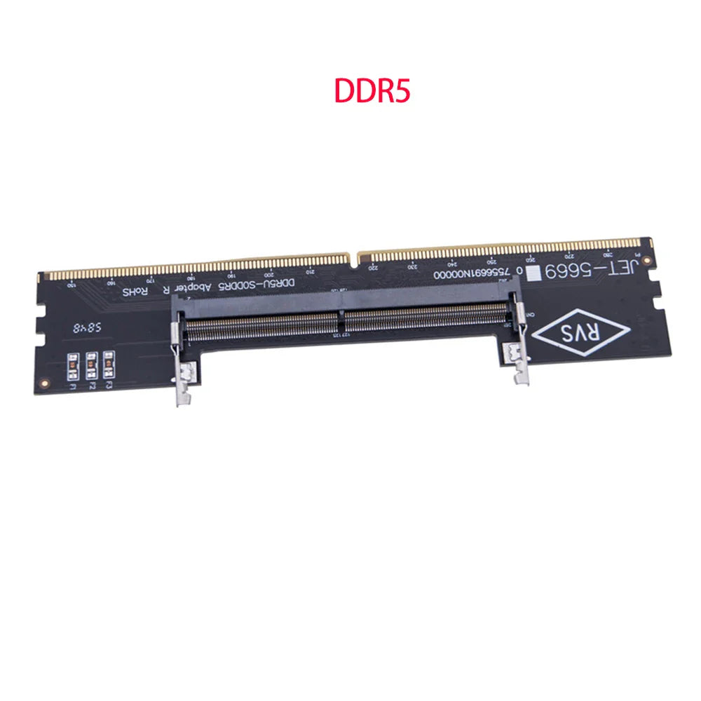 DDR3 DDR4 DDR5 Memory Test Adapter Card Laptop Computer RAM to Desktop Motherboard Converter  Stable Memory Test Transfer Card