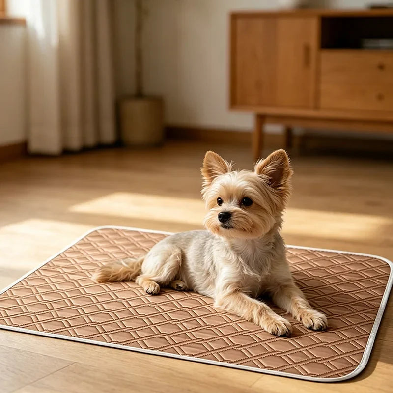 KEMORELA Dog Cat Summer Cooling Pad Mat Washable Puppy Big Dog Ice Gel Bed Mattress Cool Mascotas Cushion Blanket Pet supplies