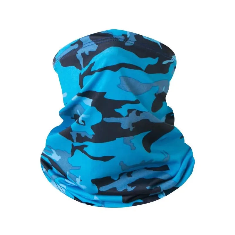 LOOGDEEL Sun Protection Bib Spring and Summer Motorcycle Neck Cover Sports Magic Bandana Riding Mask Full Face Outdoor Ice Silk