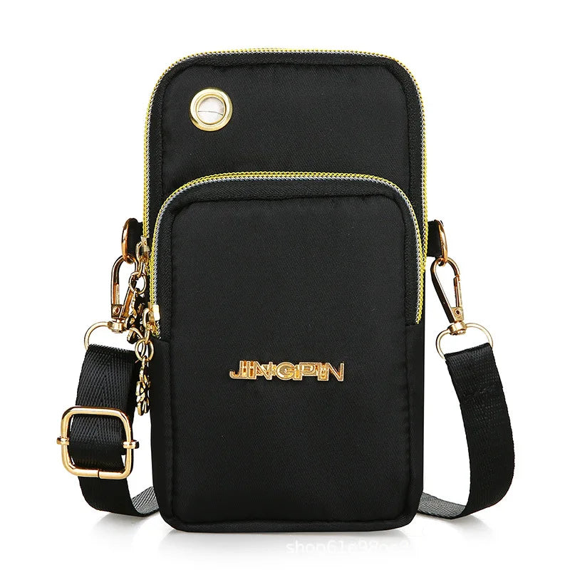 New Fashion Women's Mobile Phone Bag | Mommy Coin Bag & Neck Hanging Running Cover (Casual Crossbody Mini Bag)