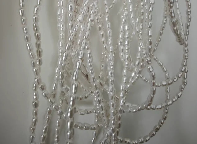 4.5 to 5.5 mm Irregular Baroque Imitation Pearl Semi-Finished Beads for Making Jewelry, DIY Necklacecklace Bracelet Accessories