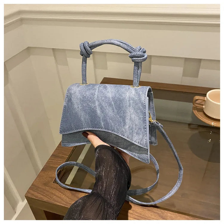 Fashionable Women's Shoulder Bag | Pure Color Trendy Crossbody Bag & Simple Casual Diagonal Bag (Small Square Bags for Autumn & All Seasons)