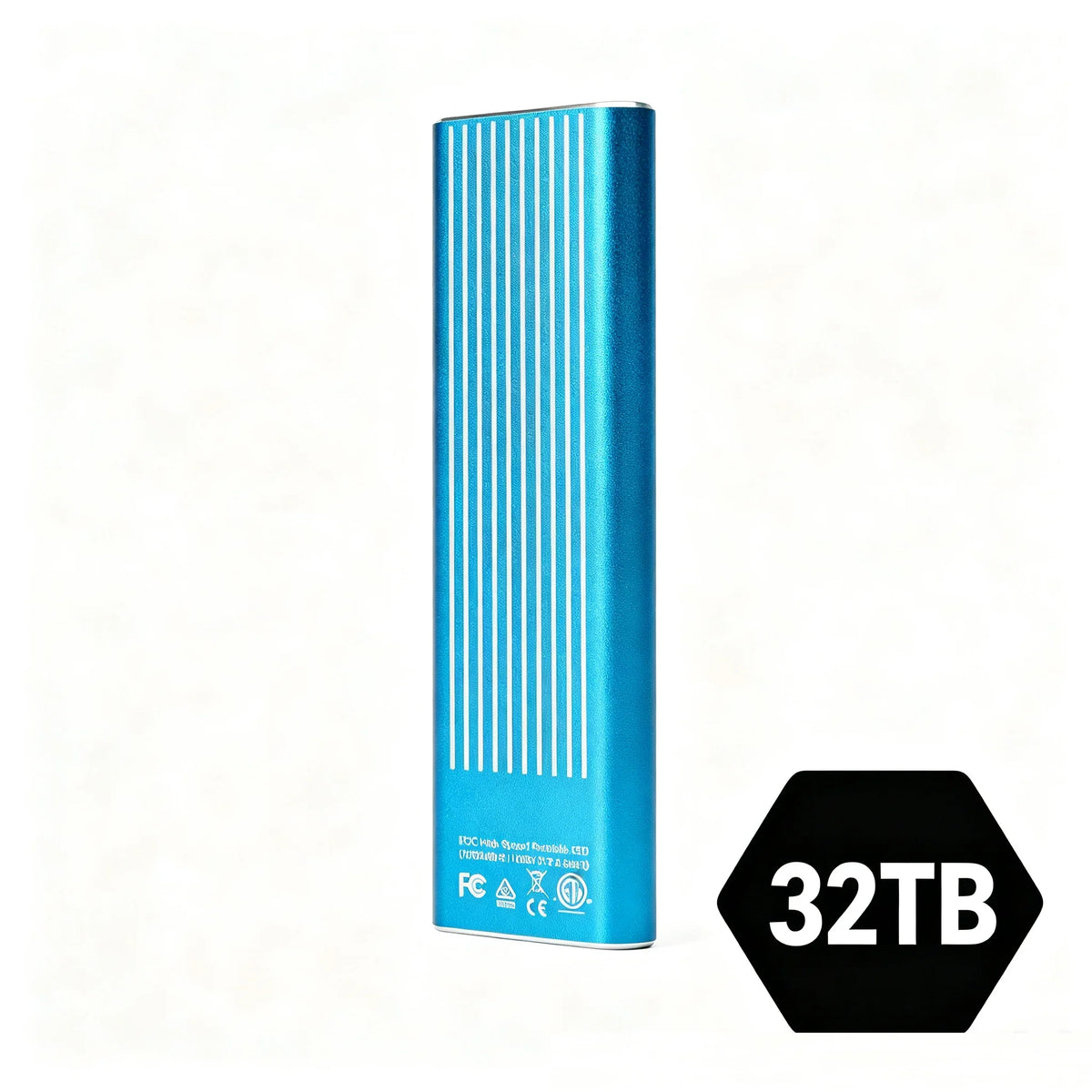Portable External SSD USB3.2, High Speed 1TB-16TB Solid State Drive, Lightweight Pocket Design for Laptop, Desktop, Mac & Phone