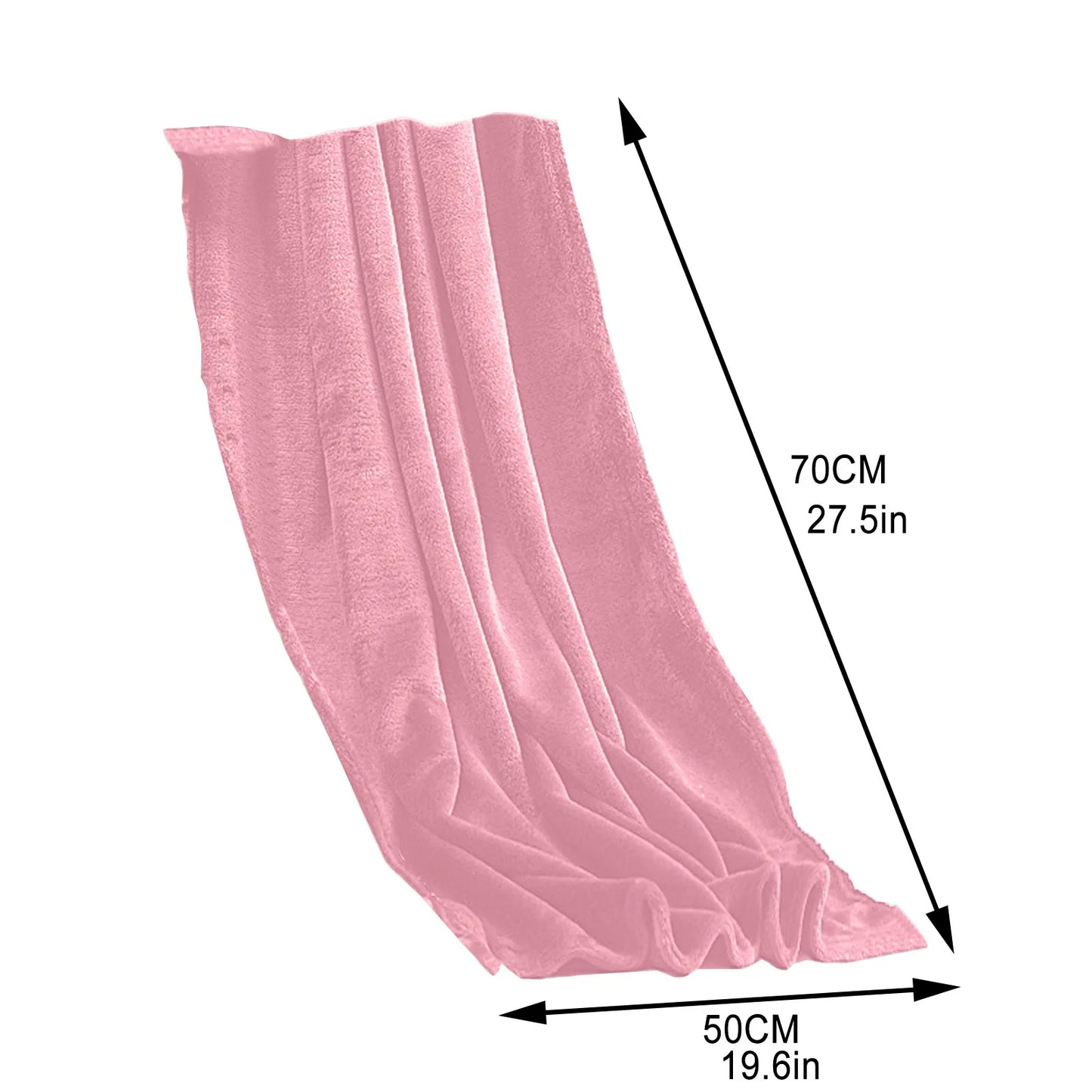 Plain Flannel Coral Blanket Small Fleece Sheet Super Warm Solid Micro Plush Fleece Blanket Throw Rug Sofa Bedding Supplies