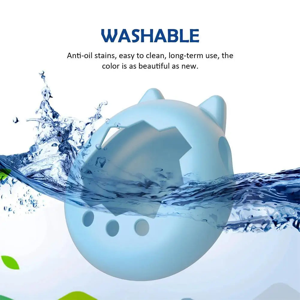 For Tamagotchi Paradise Silicone Full Cover Case Non-Slip Liquid Silicone Cute Protective Cover Soft Shell Game Accessories