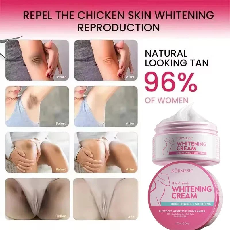 Glutathione Niacinamide Body Lotion Skin Brightening Hydrate Revitalize Even Skin Tone Whitening Face Bleaching Lightening Care