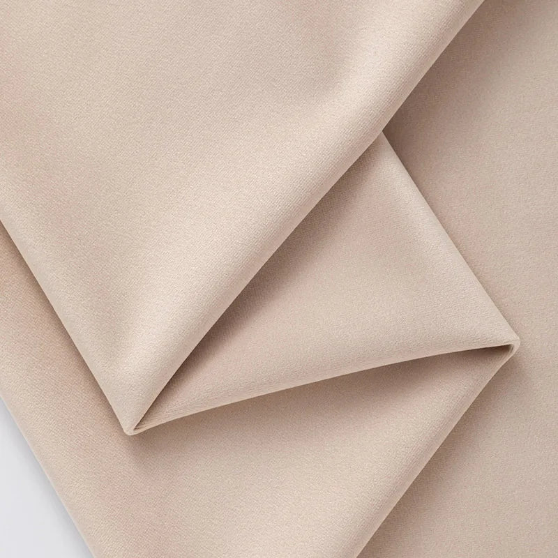 Velvet Fabric Thicken Dutch Velvet Short Plush for Upholstery Cushion Sofa Table Runners by Half Meter