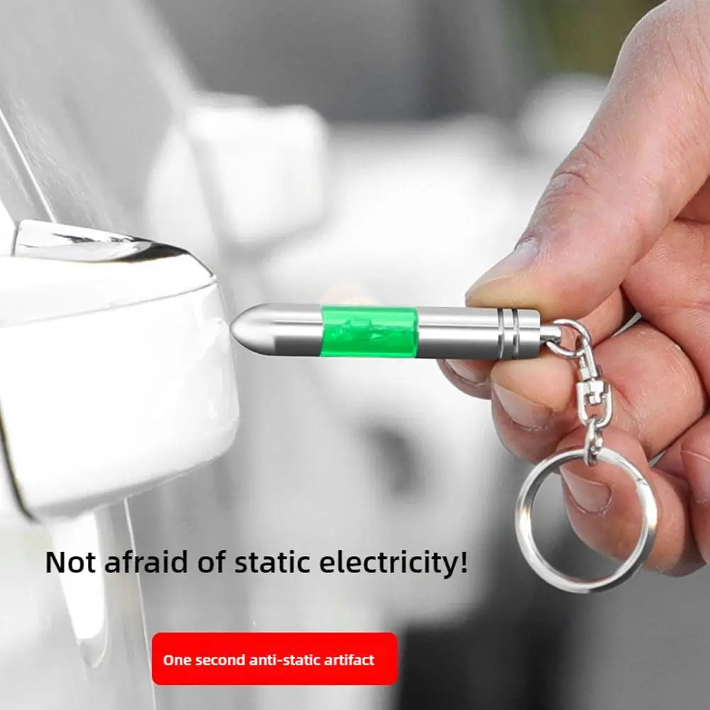 WINTER HOT Static Rod Electrostatic Discharger Portable Anti-Static Keychain Winter Dry Climate Static Antistatic Car Supplies