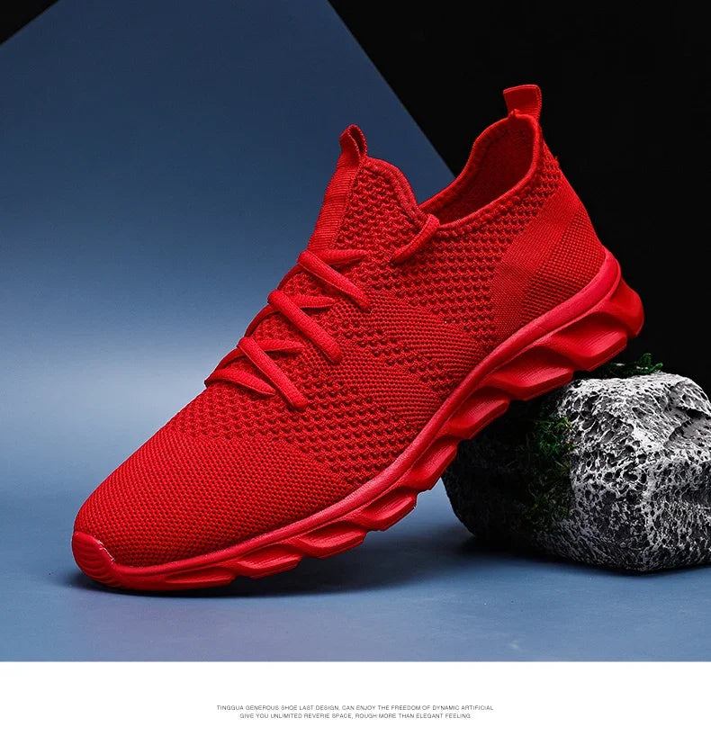 Breathable Men's Sneaker Casual Antiskid and Wear-resistant Jogging Men Sport Shoes Hot Sale Light Man Running Comfortable