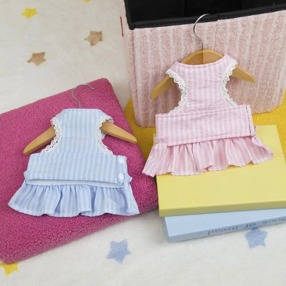 Pet Supplies Cute Dog Dress Breathable Thin Design Cat Princess Skirt Soft Pet Summer Clothes Kittens
