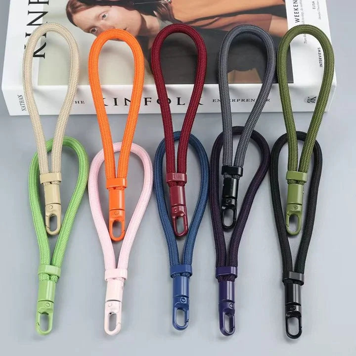 Universal Mobile Phone Anti-loss Wrist Strap Adjustable 360° Rotation Phone Self-locking Lanyard for iPhone 17 16 15 Pro Samsung