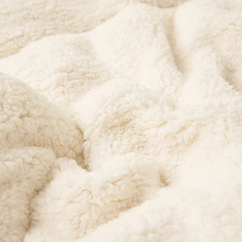 Spring Imitation Lambswool Multi-functional Blanket Queen Blankets for Bed Soft Plush Comfortable Milk Fleece Blanket for Throw
